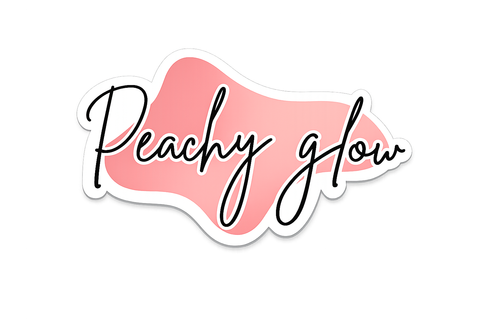 Peachy Glow Logo
